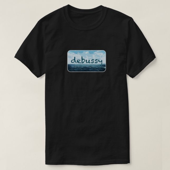 T-SHIRT DÉBUSSY (Design devant)