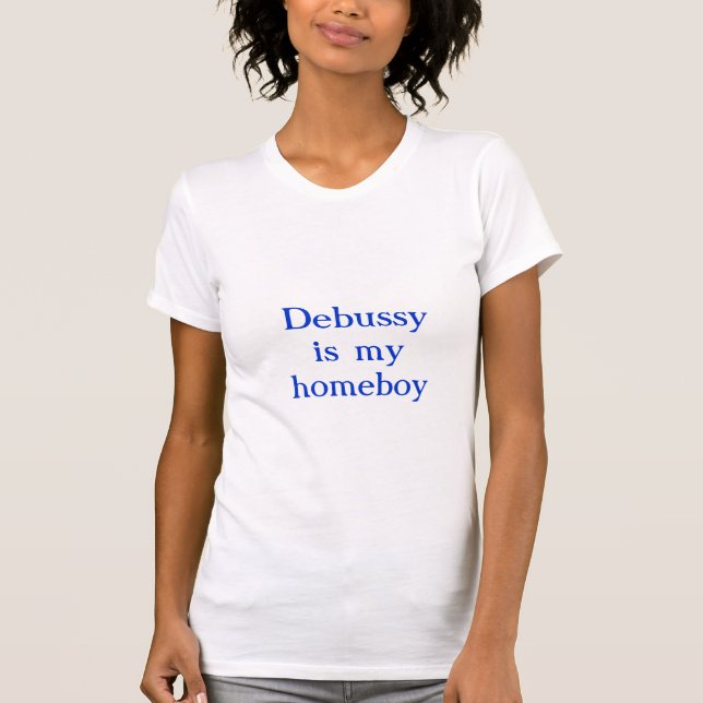 T-shirt Debussy est mon homeboy (Devant)