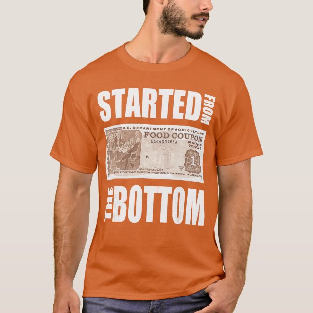 T-shirt Début avec le cadeau de vêtements du programme de  (Devant)