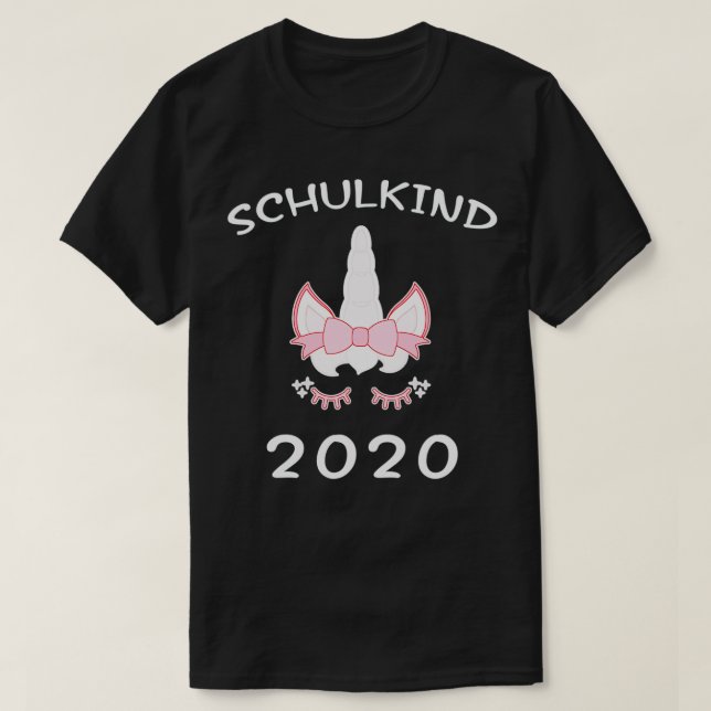 T-shirt Début de l'inscription scolaire 6 (Design devant)