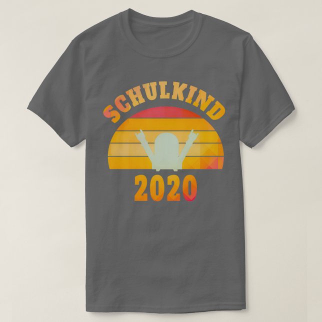 T-shirt Début de l'inscription scolaire écolier 1 (Design devant)