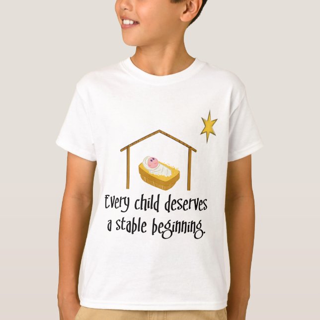 T-shirt Début stable (Devant)