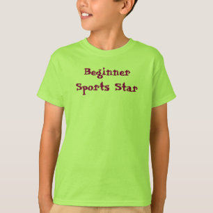T-shirt Débutant Star du Sport