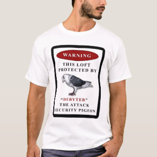 T-SHIRT DEBYTER LE PIGEON DE SÉCURITÉ DE GRENIER