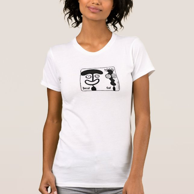 T-shirt Decaf et tee - shirt du CAM (Devant)