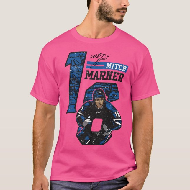 T-shirt Décalage de Mitch Marner Toronto (Devant)