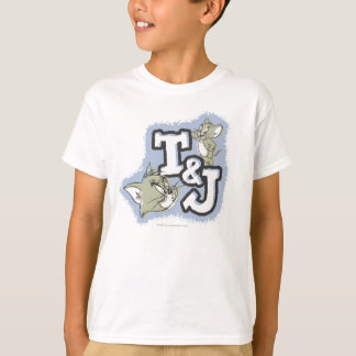 T-shirt Décaler Remplir Le Logo Initiales Tom Et Jerry