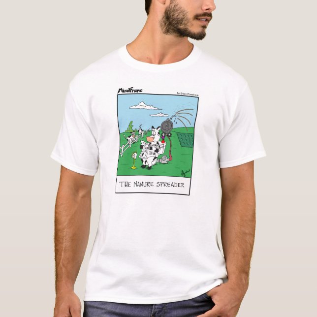 T-shirt d'écarteur d'engrais de Mindframe (Devant)