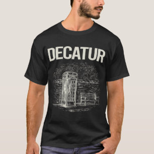 T-shirt Décatur de cabine téléphonique vintage
