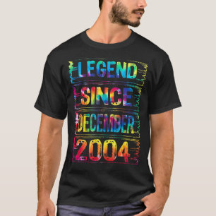 T-shirt Décembre 18 Ans Depuis 2004 18ème Anniversaire Ti