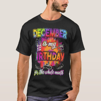 T-shirt Décembre est mon Anniversaire d'anniversaire