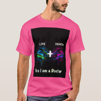 T-SHIRT DÉCÈS À VIE ET MÉDECIN 1