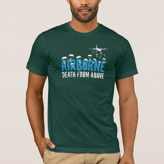 T-shirt Décès Aérien De Base Par-Dessus (Devant)