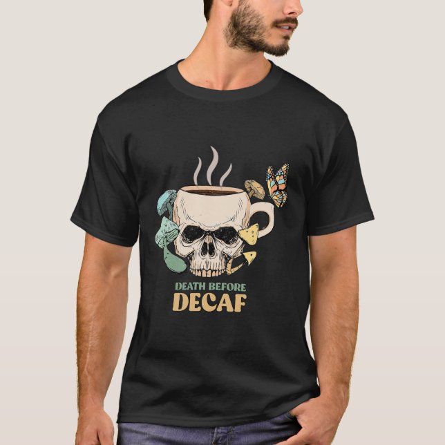 T-shirt Décès Avant Squelette Squelette Squelette Hallowee (Devant)