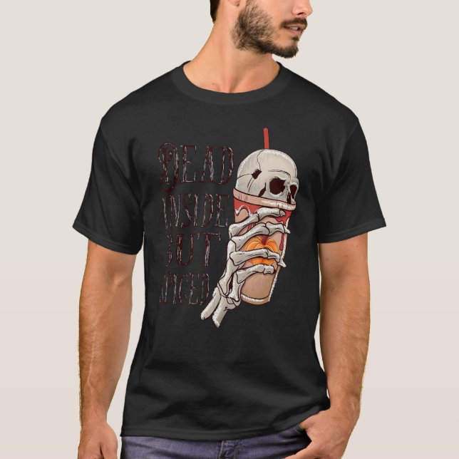 T-shirt Décès dans Halloween Latte Café International D (Devant)