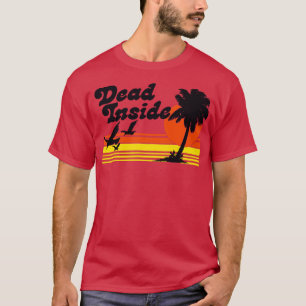 T-shirt Décès dans la conception de mème Existentialiste