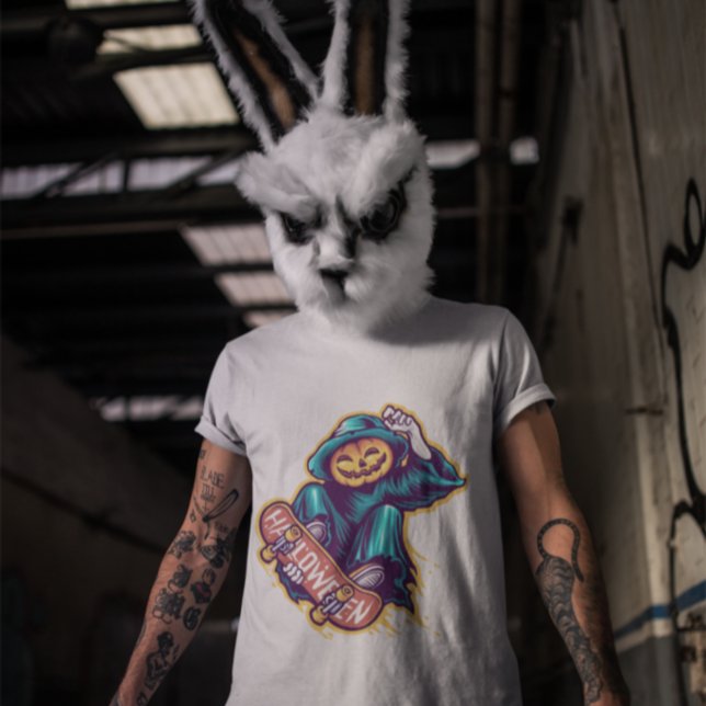 T-shirt Décès de la tête du Citrouille de patinage (Créateur téléchargé)