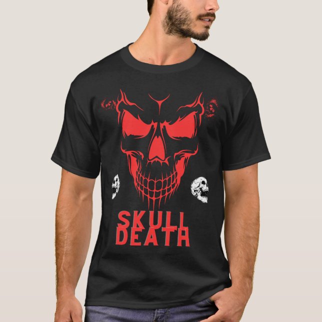 T-shirt Décès du crâne (Devant)