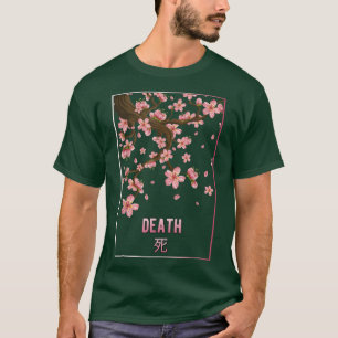T-shirt Décès Sakura Fleur Japonaise Fleur Cerise Blossom
