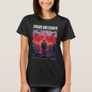 T-shirt Déchaîné Chaos La Warzone HD ultime AI 1