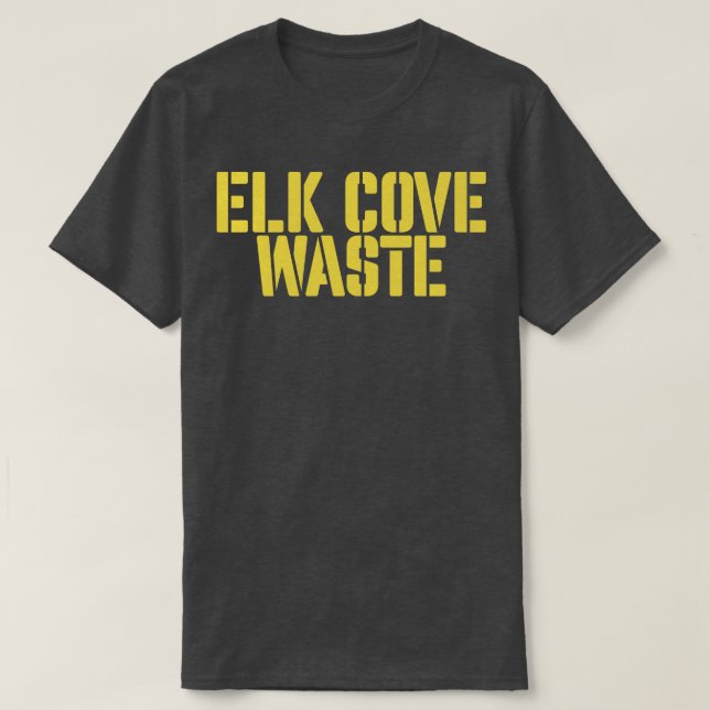 T-shirt Déchets de Elk Cove (Design devant)