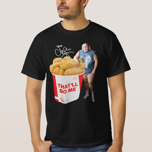 T-shirt Déchets de remorque tammy mukbang (Devant)