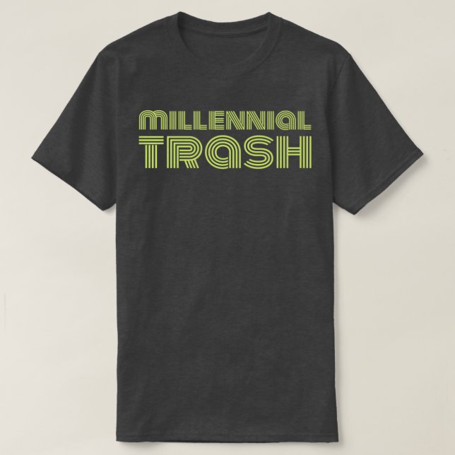 T-shirt Déchets du millénaire (Design devant)