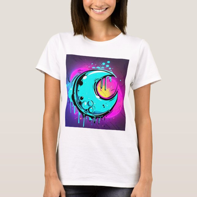 T-shirt Déchets lunaires (Devant)