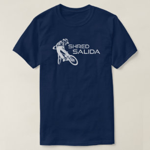 T-shirt Déchiqueter Salida Colorado Vélo Tout Terrain