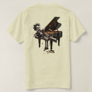 T-shirt Déchirer ce piano