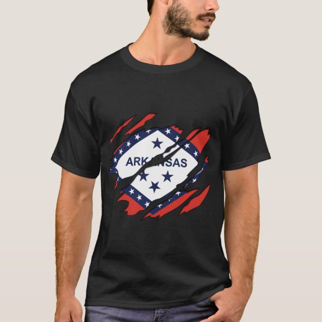 T-shirt Déchirer l'Arkansas (Devant)