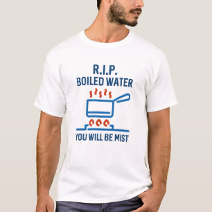 T-shirt Déchirer l'eau bouillie