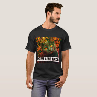 T-shirt Decime Algo Lindo Men's Graphic Tee - Neon Pop Art