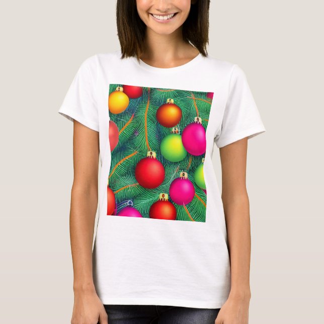 T-shirt Deck the Halls (Devant)