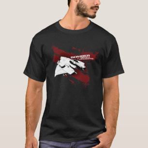 T-shirt d'éclaboussure de bombardier