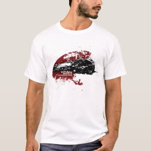 T-shirt d'éclaboussure de titan