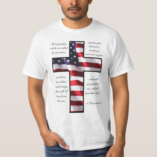 T-shirt Déclaration 2016 politique chrétienne (Devant)