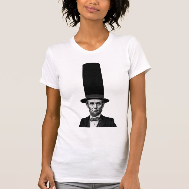 T-shirt Déclaration de mode présidentielle Abraham Lincoln (Devant)