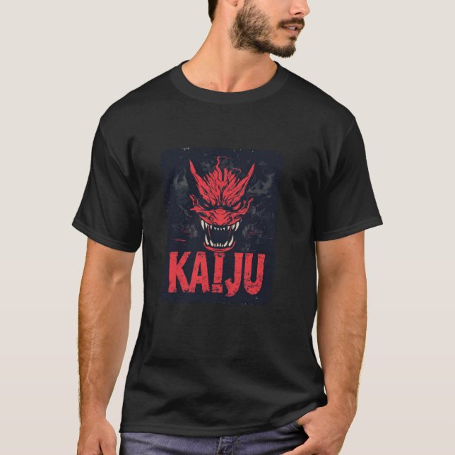 T-shirt Déclaration de monstre Kaiju pour les passionnés d (Devant)
