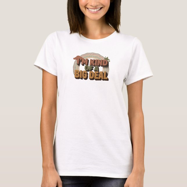 T-shirt Déclaration de style fantaisiste UN SACRÉ TRUC (Devant)