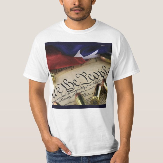 T-shirt Déclaration d'indépendance (Devant)