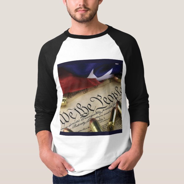 T-shirt Déclaration d'indépendance (Devant)