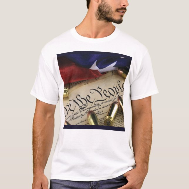T-shirt Déclaration d'indépendance (Devant)
