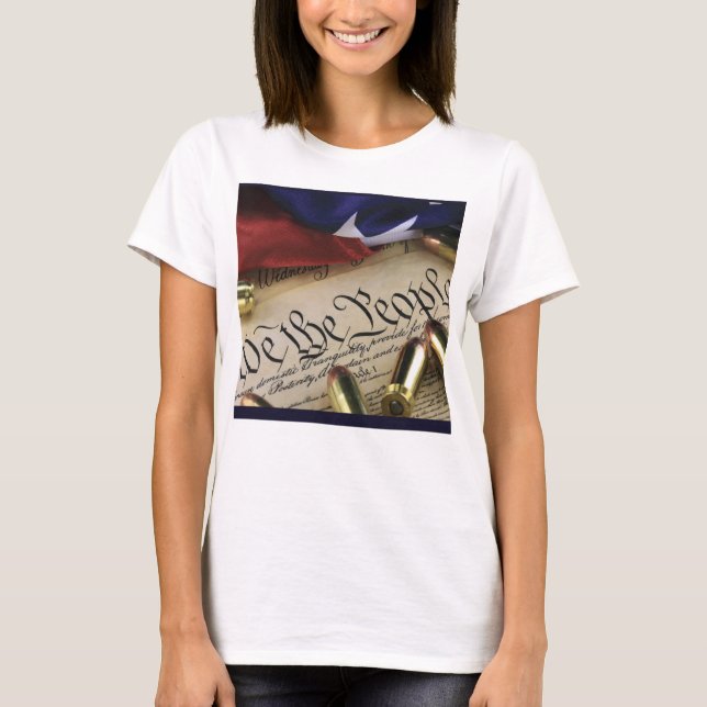 T-shirt Déclaration d'indépendance (Devant)