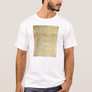 T-shirt Déclaration d'indépendance 1774 de flanc de Dunl