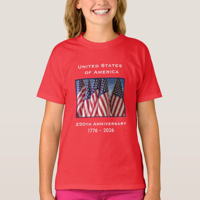 T-shirt Déclaration d'indépendance le retour 4 juillet 177 (Devant)