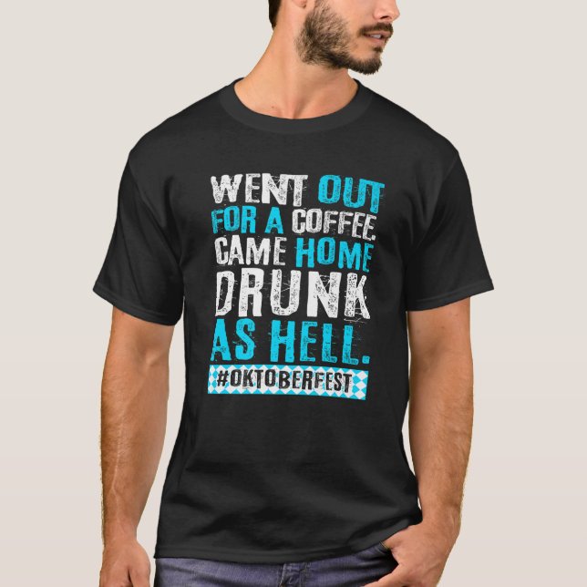 T-shirt Déclaration du cool Fête de la bière (Devant)