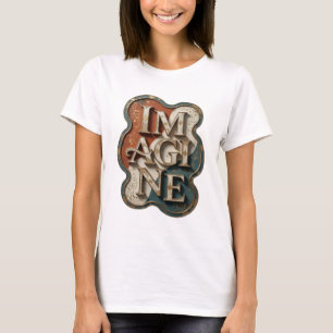 T-shirt Déclaration Gold IMAGINE Déclaration Design