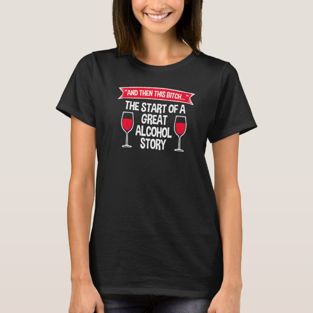 T-shirt Déclaration Humour Amusement Incroyable Blague Spi (Devant)