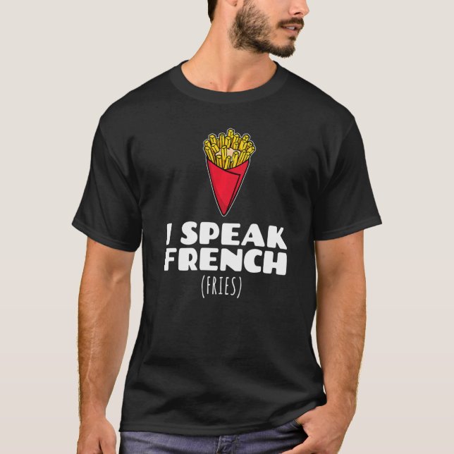 T-shirt Déclaration Humour Nourriture Incroyable Blague Am (Devant)